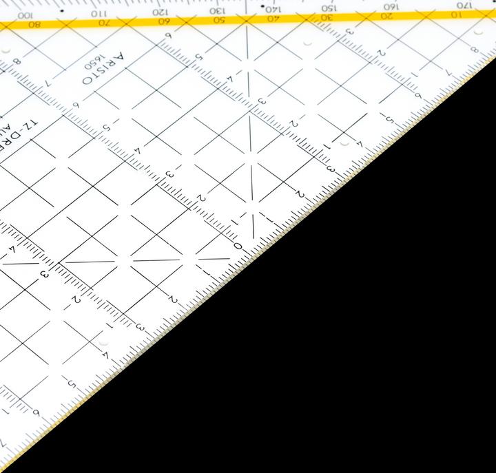 Actual product image Aristo Tz triangle, 22.5 cm, 1650-1 (22.50 cm)