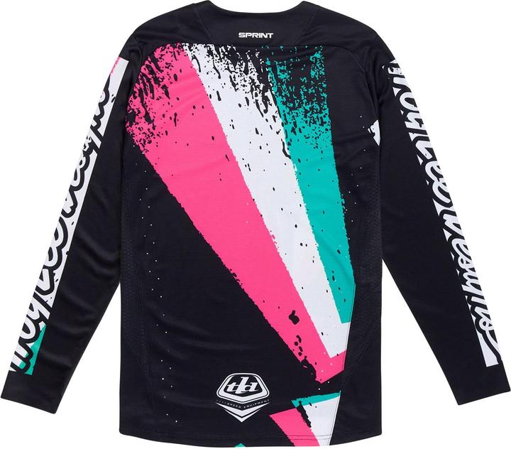 Actual product image Troy Lee Designs Sprint Jersey, Full Pull, black, XL (XL)