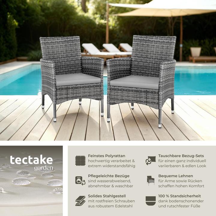 Immagine prodotto tectake Poltrona in rattan