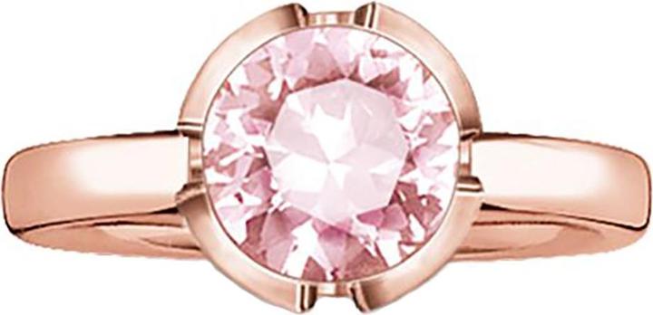 Thomas Sabo Ring rosa Zirkonia rosè vergoldet TR2034-540-9