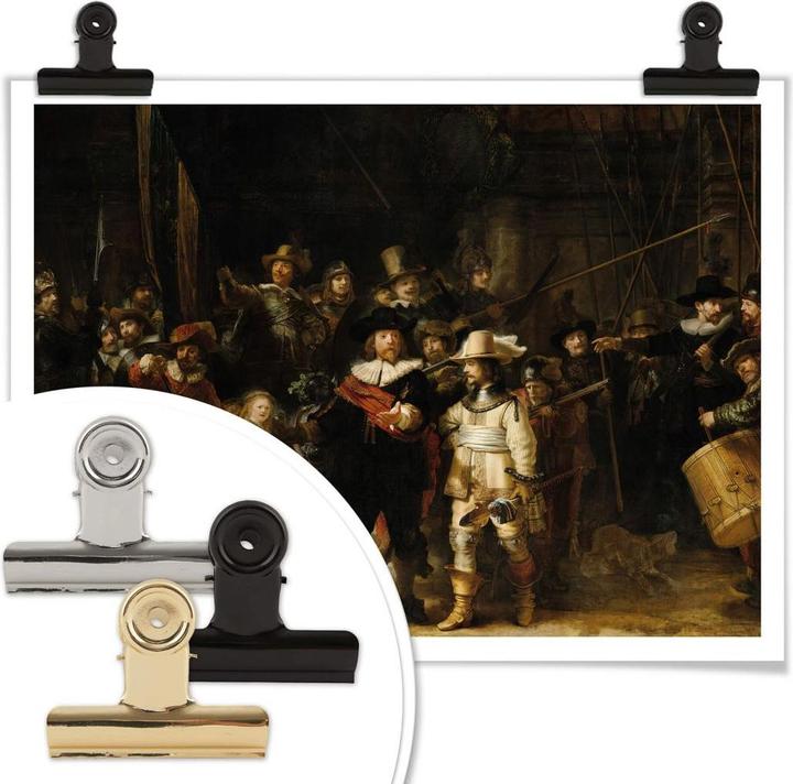 Immagine prodotto Trenddeko Rembrandt - La ronda di notte (80 x 60 cm)