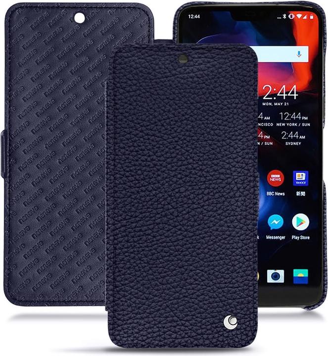 Actual product image Noreve Leather case horizontal (OnePlus 6)