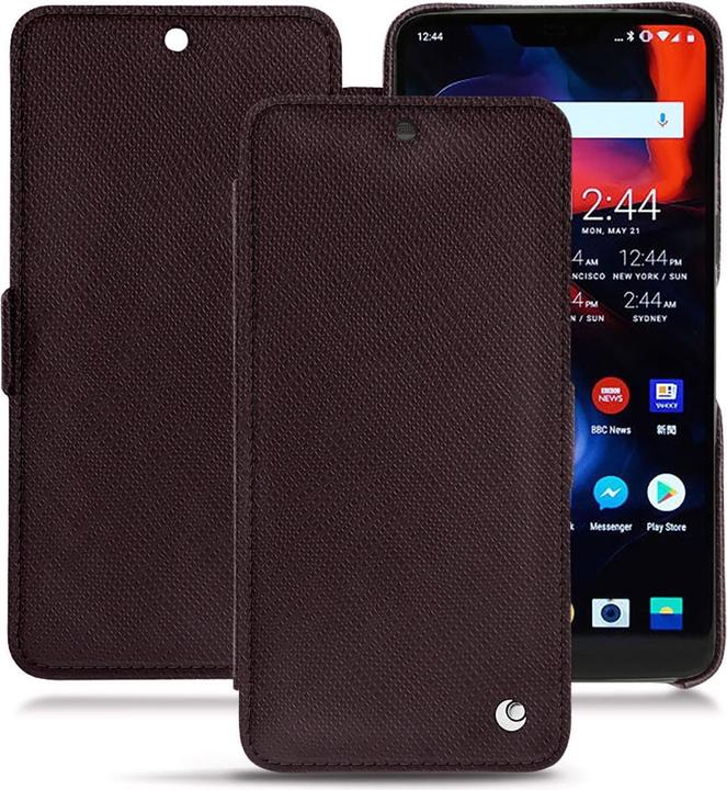 Actual product image Noreve Leather case horizontal (OnePlus 6)
