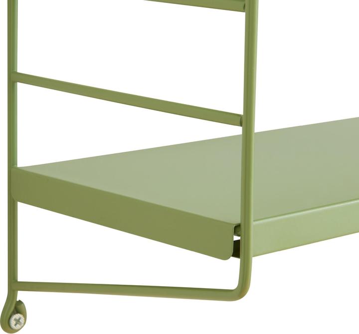 Actual product image En.Casa Modular wall shelf Strängnäs set of 4 olive green