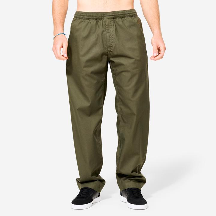Oxelo Hose Chino Skateboarding - CN500 Light khaki