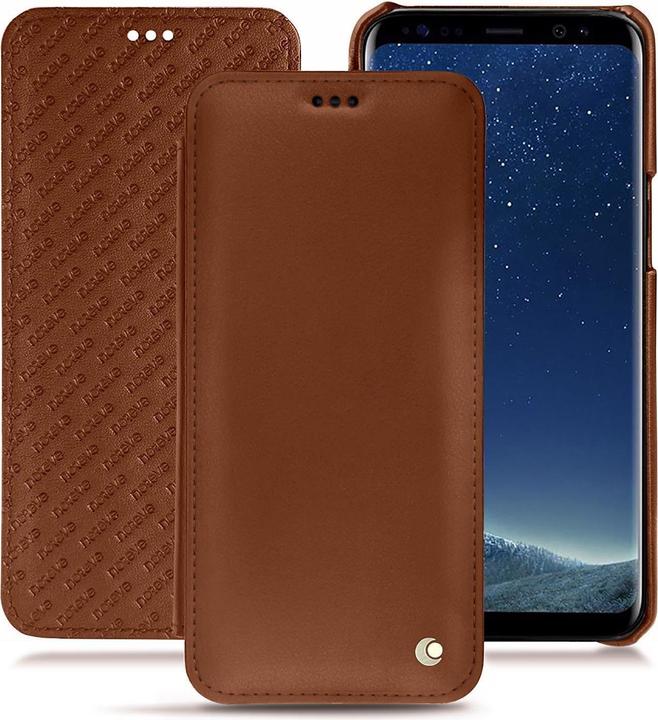 Productafbeelding Noreve Lederen omslag horizontaal (Samsung Galaxy S8+)