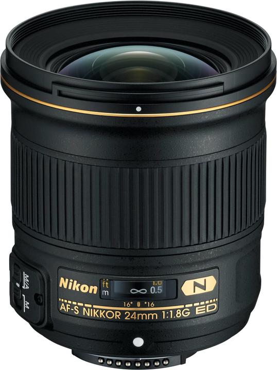 Immagine prodotto Nikon AF-S Nikkor 24mm f/1.8G ED (Nikon F, Full-frame)
