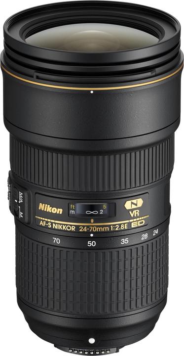 Produktbild Nikon AF-S Nikkor 24-70mm f/2.8E ED VR (Nikon F, Vollformat)