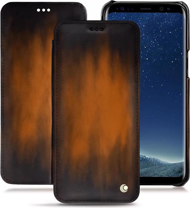 Productafbeelding Noreve Lederen omslag horizontaal (Samsung Galaxy S8+)