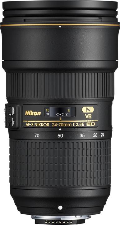 Produktbild Nikon AF-S Nikkor 24-70mm f/2.8E ED VR (Nikon F, Vollformat)