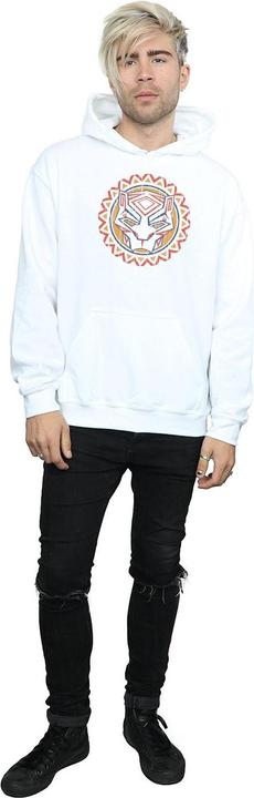 Immagine prodotto Felpa con cappuccio Pantera Nera Uomo Icona Tribale Pantera (XL)