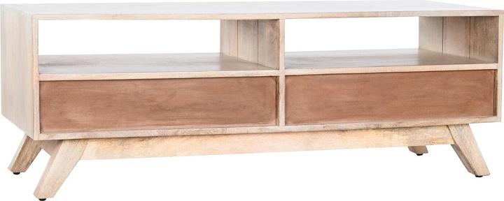 Produktbild DKD Home Decor TV furniture White Natural Mango wood 130 x 40 x 45 cm (130 x 40 x 45 cm)