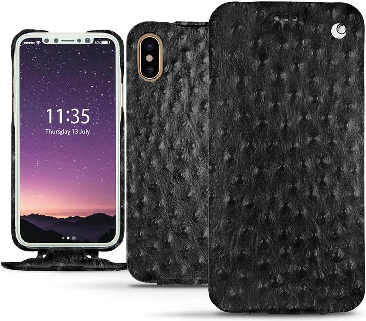 Noreve Leather cover vertical (Apple iPhone XS)