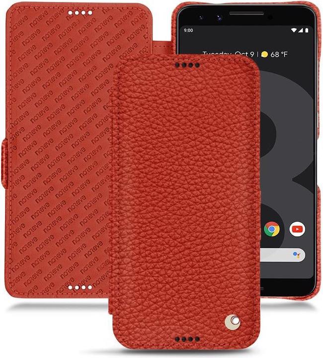 Actual product image Noreve Leather case horizontal (Google Pixel 3)