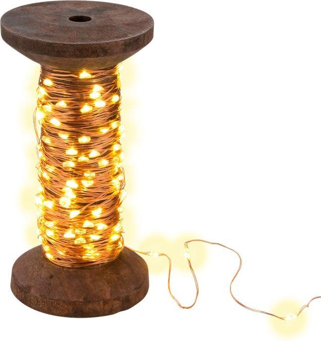Image du produit Goobay Guirlande lumineuse LED "Bobine de fil", grand modèle (15 m)