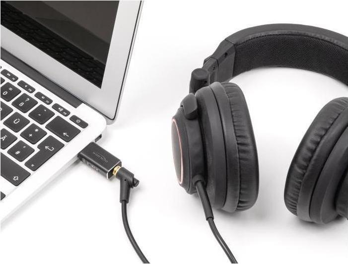 Image du produit Delock USB Gaming DAC 24 bits / 96 kHz High Res Audio (USB 2.0)