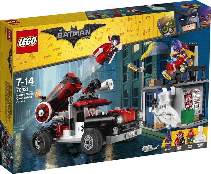 Actual product image LEGO Batman Movie Harley Quinn Cannonball Attack (70921, LEGO DC)
