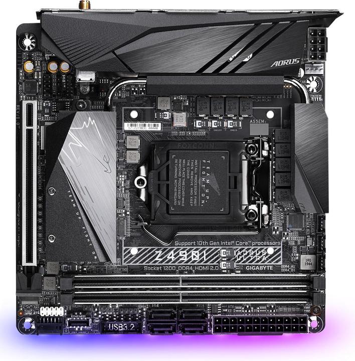 Gigabyte Z490i Aorus Ultra (LGA 1200, Intel Z490, Mini-ITX)