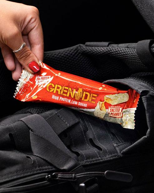 Actual product image Grenade Carb Killa White Chocolate Salted Peanut Protein Bar (12x60g) (White chocolate, Groundnut, 1 pcs., 800 g)