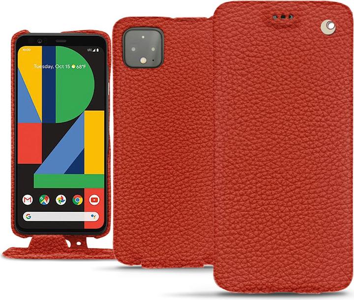 Actual product image Noreve Leather cover vertical (Google Pixel 4 XL)