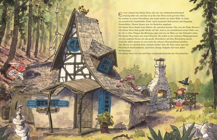 Image du produit Die kleine Hexe Ausflug mit Abraxas (Allemand, Susanne Preussler-Bitsch, Otfried Preussler, 2017)