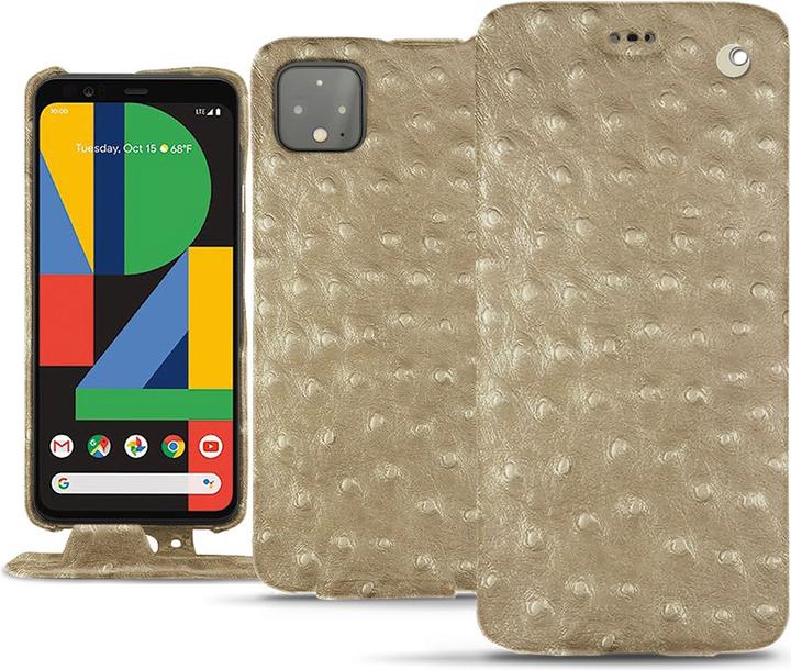 Actual product image Noreve Leather cover vertical (Google Pixel 4 XL)
