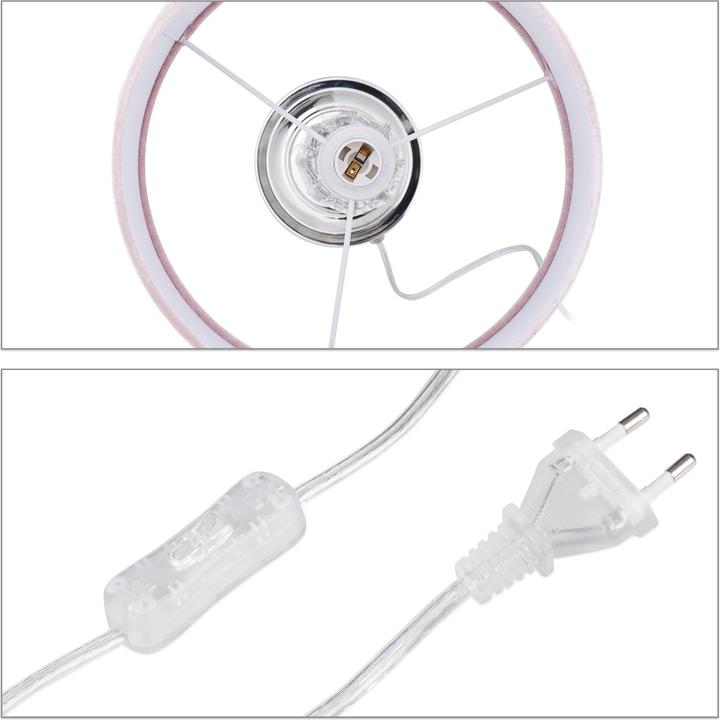 Actual product image Relaxdays Table lamp (E14)