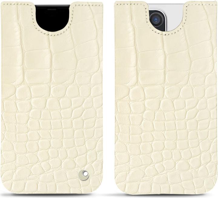Noreve Lederschutzhülle (Apple iPhone 12 Pro Max)
