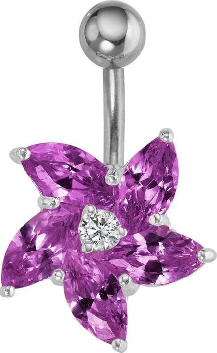 Immagine prodotto Bijouteria Piercing ventre (Acciaio inossidabile, Argento 925, Zirconia)