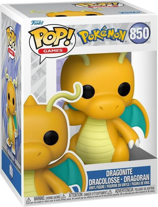 Immagine prodotto Funko Pokemon - POP Games N° 850 - Dracolosse