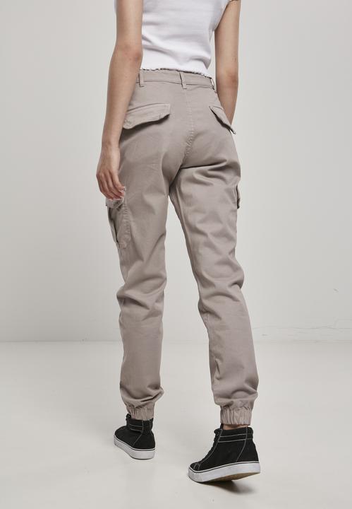 Actual product image Urban Classics Ladies High Waist Cargo Pants (32)