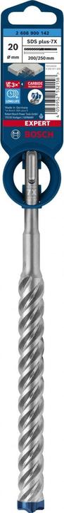 Actual product image Bosch Professional Zubehör Expert SDS plus-7X hammer drill, 20 x 200 x 250 mm (up to 20 millimetres)