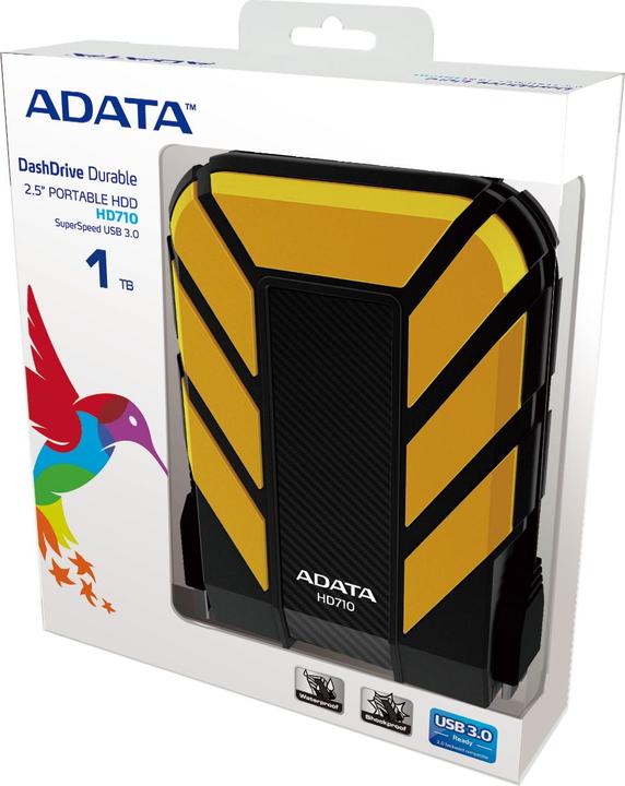 Image du produit Adata DashDrive Durable HD710 (1 To)