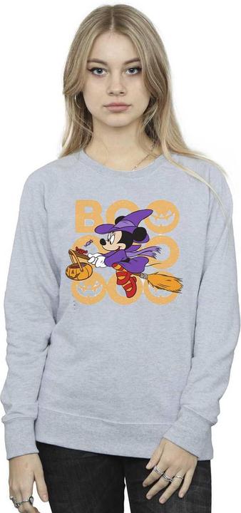 Actual product image Disney Womens/Ladies Boo Minnie Mouse Witch Sweatshirt (L)