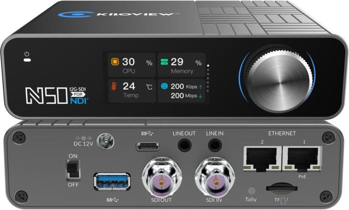 Actual product image Kiloview Prix tariffs : 187 Euros HT Ton prix achat : 127,86 euros HT (3840 x 2160 pixels)