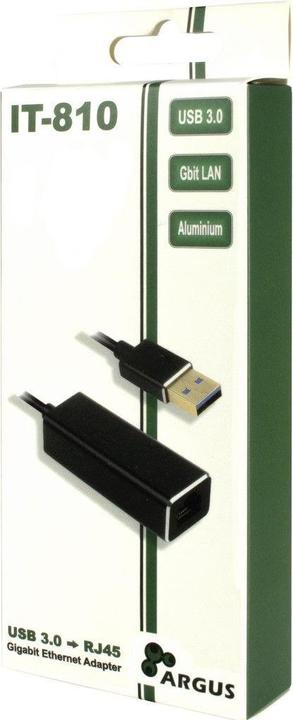 Actual product image Intertech Argus IT-810 (USB 3.0, RJ45 (1x))