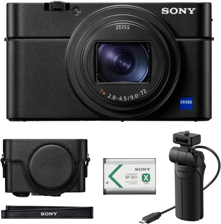 Sony Cyber-shot DSC RX100 VII Premium Kit (24 - 200 mm, 20.10 Mpx, 1")