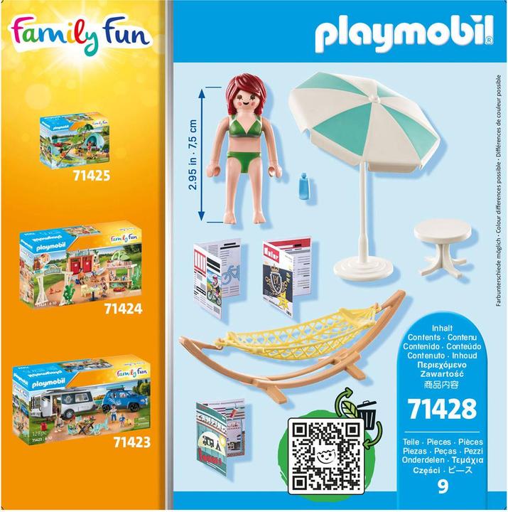 Immagine prodotto Playmobil 71428 Amaca (71428, Divertimento in famiglia Playmobil)