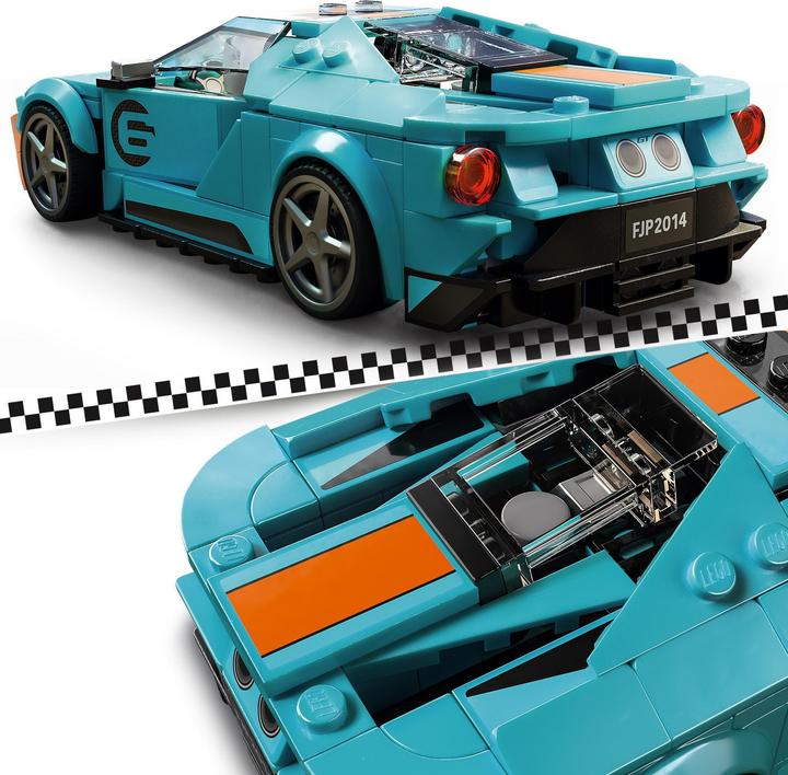 Produktbild LEGO Ford GT Heritage Edition und Bronco R (76905, LEGO Speed Champions)