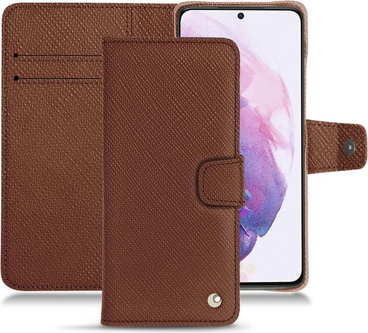 Noreve Lederschutzhülle Wallet (Samsung Galaxy S21)