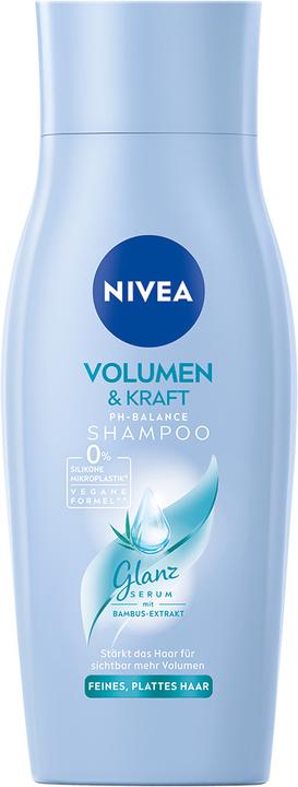 NIVEA Volume & Strength pH-Balance Mini (50 ml, Liquid shampoo)