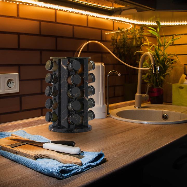 Productafbeelding Relaxdays 21-delige kruidencarrousel