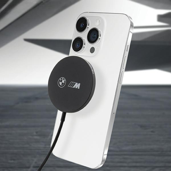 Actual product image BMW ład. indukcyjna BMCBMSPLK 15W MagSafe czarny/black M Edition (15 W)