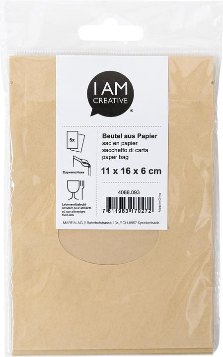 Produktbild I Am Creative Zippertüten (Geschenktüte, 5 x)