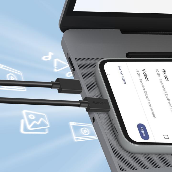 Actual product image Sony UCB-24 Cable (1 m, USB 3.2 Gen 1)