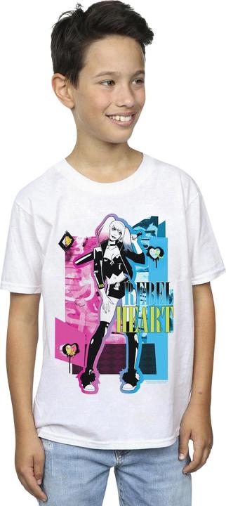 Produktbild Harley Quinn Rebel Heart TShirt Jungen (152, 158)