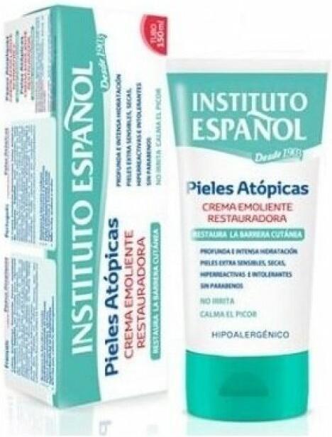 Actual product image Instituto Español PIEL ATÓPICA crema emoliente restauradora 150 ml (Body cream, 150 ml)