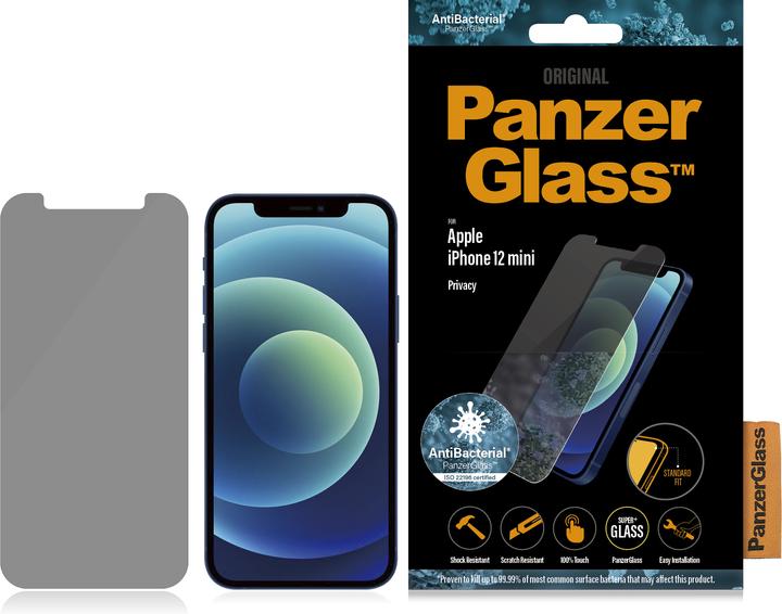 Immagine prodotto PanzerGlass Protezione dello schermo Privacy (1 Pezzo/i, Apple iPhone 12 mini)