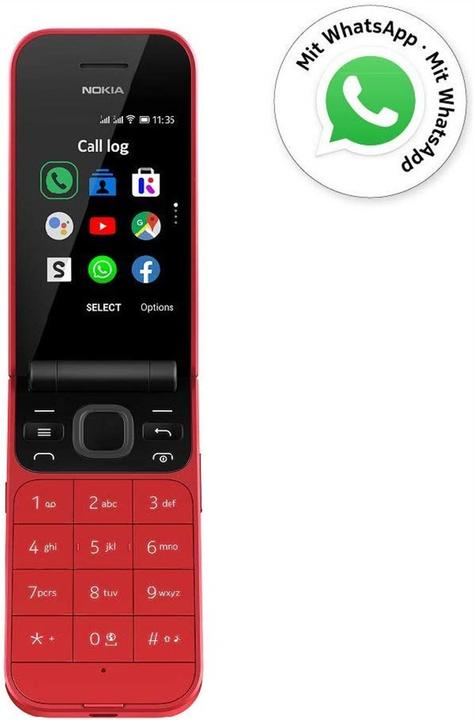 Actual product image Nokia 2720 Flip (2.80", 2 Mpx, 4G)