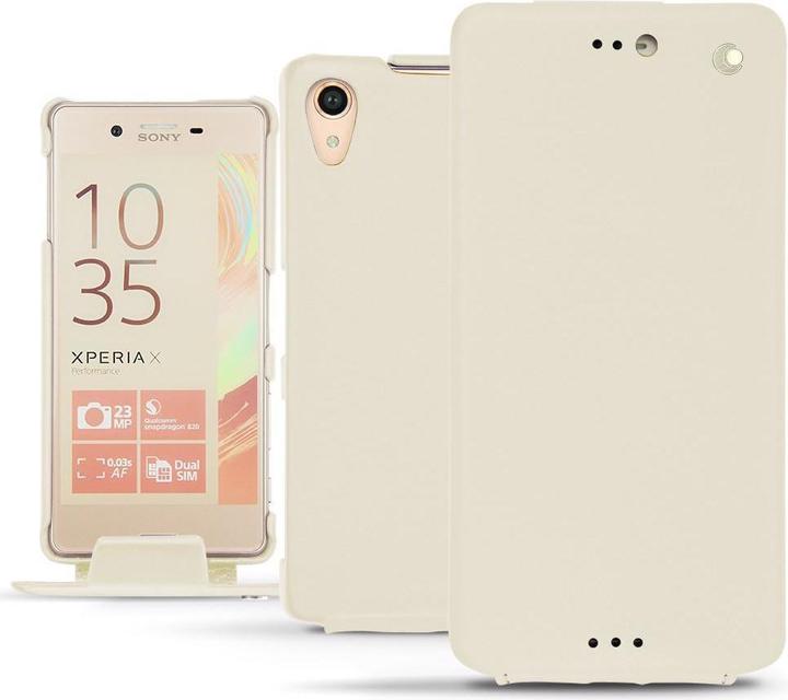 Productafbeelding Noreve Lederen omslag verticaal (Xperia X Prestaties)